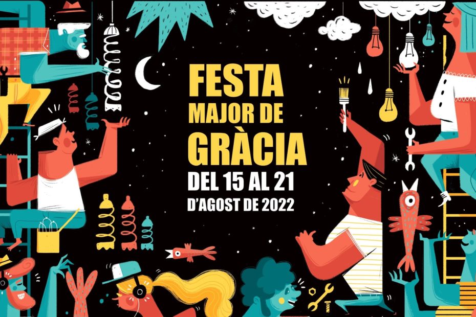 Cartell de la Festa Major de gracia 2022